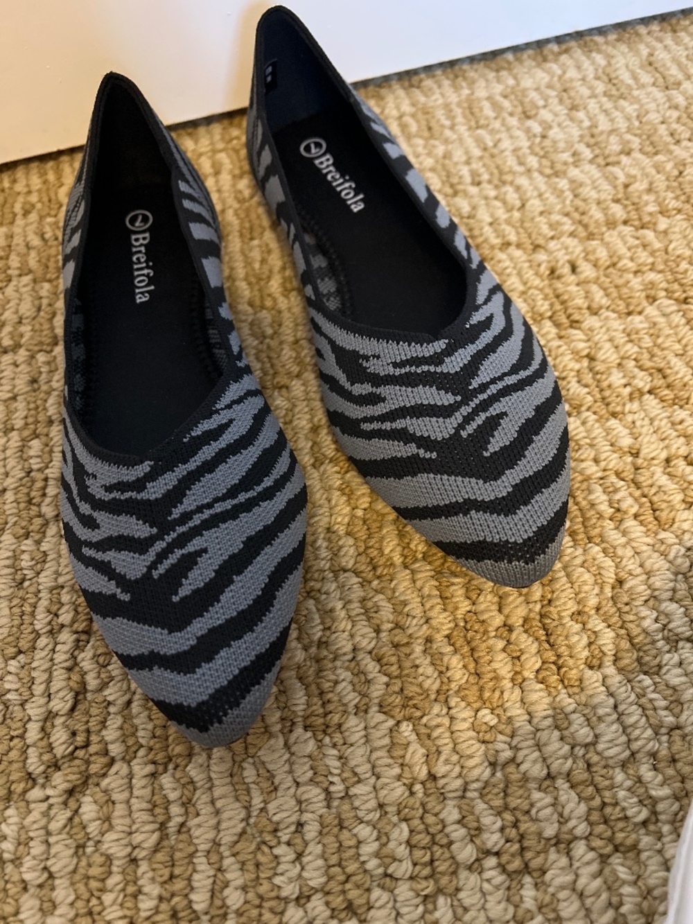 Bridal flat shoes size 7 unworn